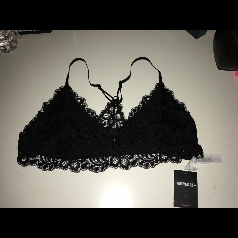 Forever21+ Lace Bralette